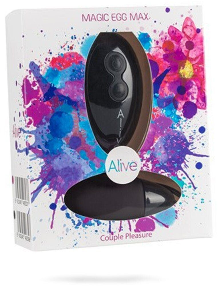 Alive Oeuf Vibrant Magic Egg MAX Noir