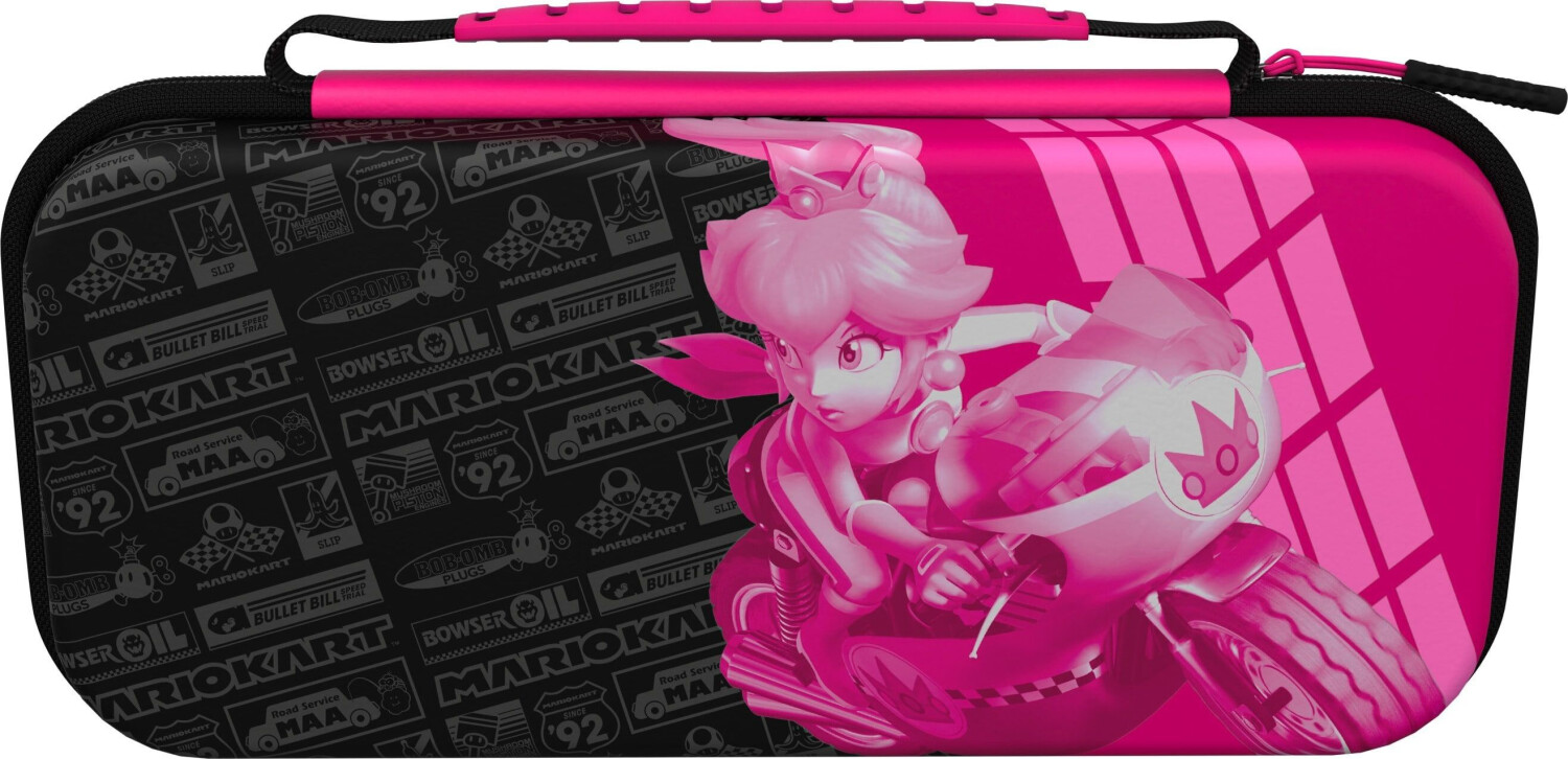 PDP Nintendo Switch Travel Case Plus - Mario Kart: Grand Prix Peach Glow in the Dark