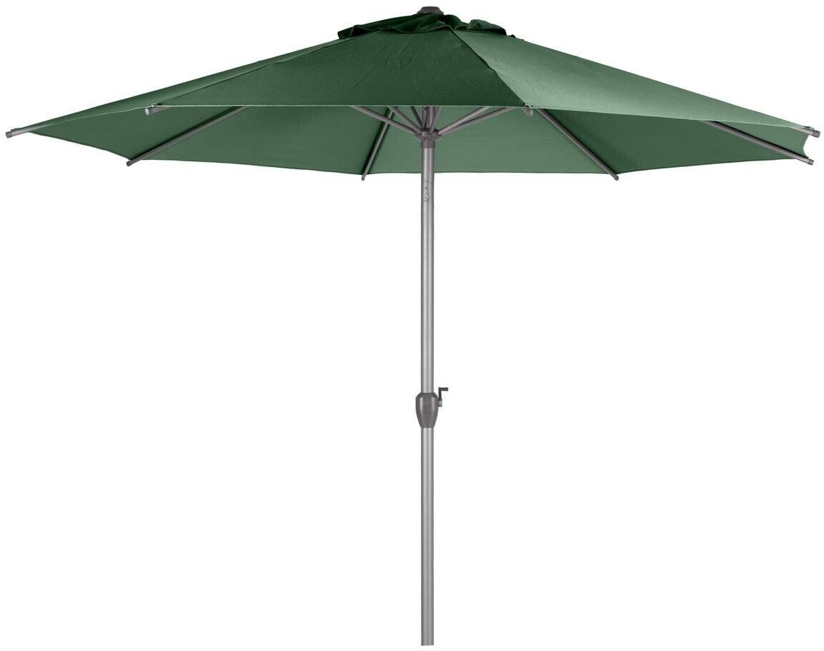 Hespéride Parasol droit rond Loompa 300 cm olive