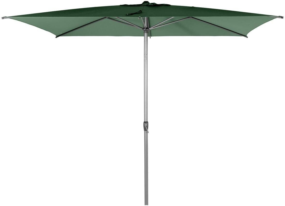 Hespéride Parasol droit rectangulaire Loompa 300 x 200 cm olive
