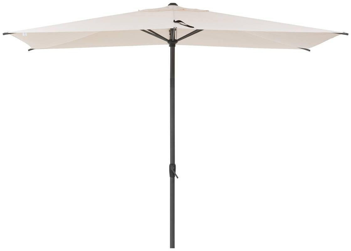 Hespéride Parasol droit rectangulaire Loompa 300 x 200 cm blé
