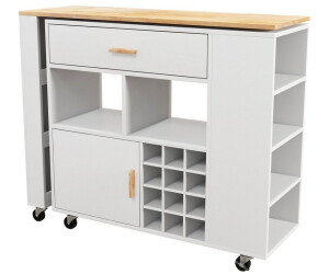 Heikoeco® Rollwagen Mit 3-5 Ebenen Aus Metall Mit Griff