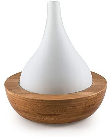 Pajoma Altais essential oil diffuser, bamboo/glass, color changing