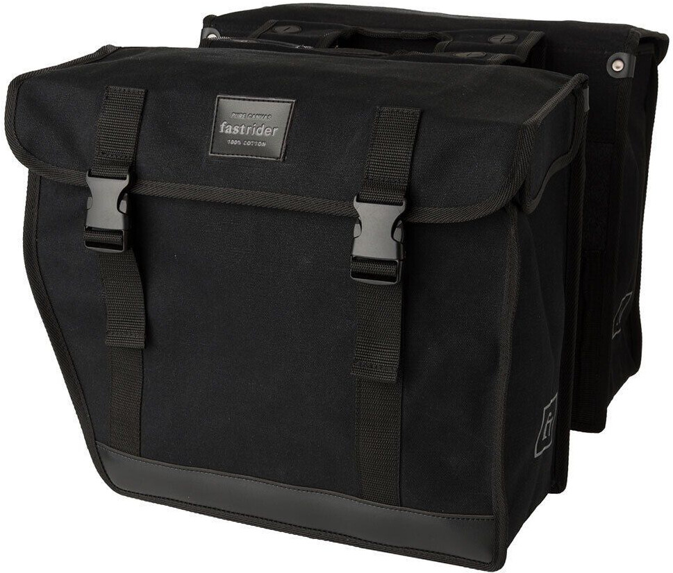 Fast Rider Canvas Basics Mik Double 41L Panniers black