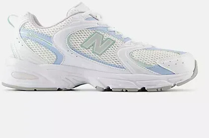 New Balance 530 white/light chrome blue/clay ash