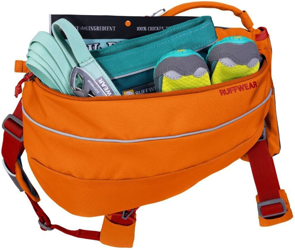 Ruffwear Sacoche pour chien L-XL Campfire Orange