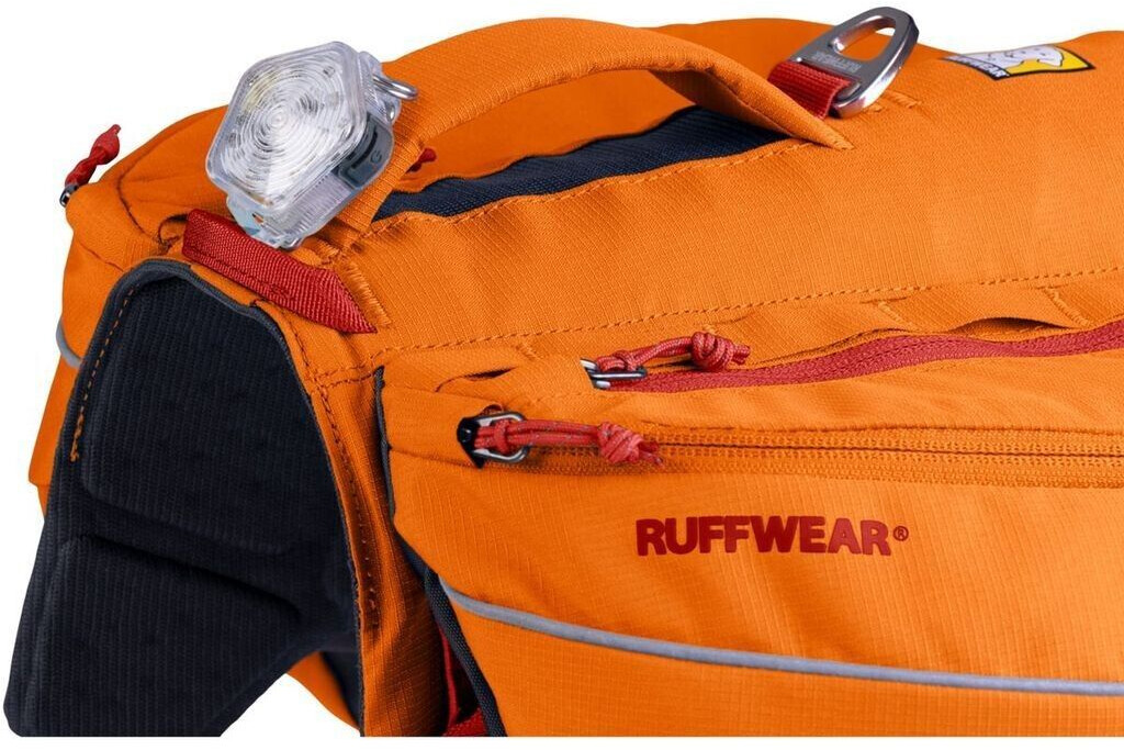 Ruffwear Sacoche pour chien L-XL Campfire Orange