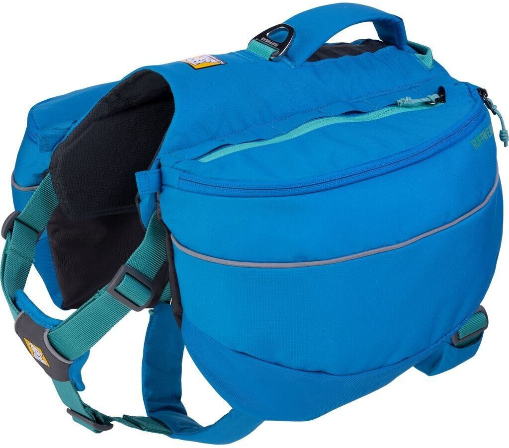 Ruffwear Sacoche pour chien M Blue Dusk
