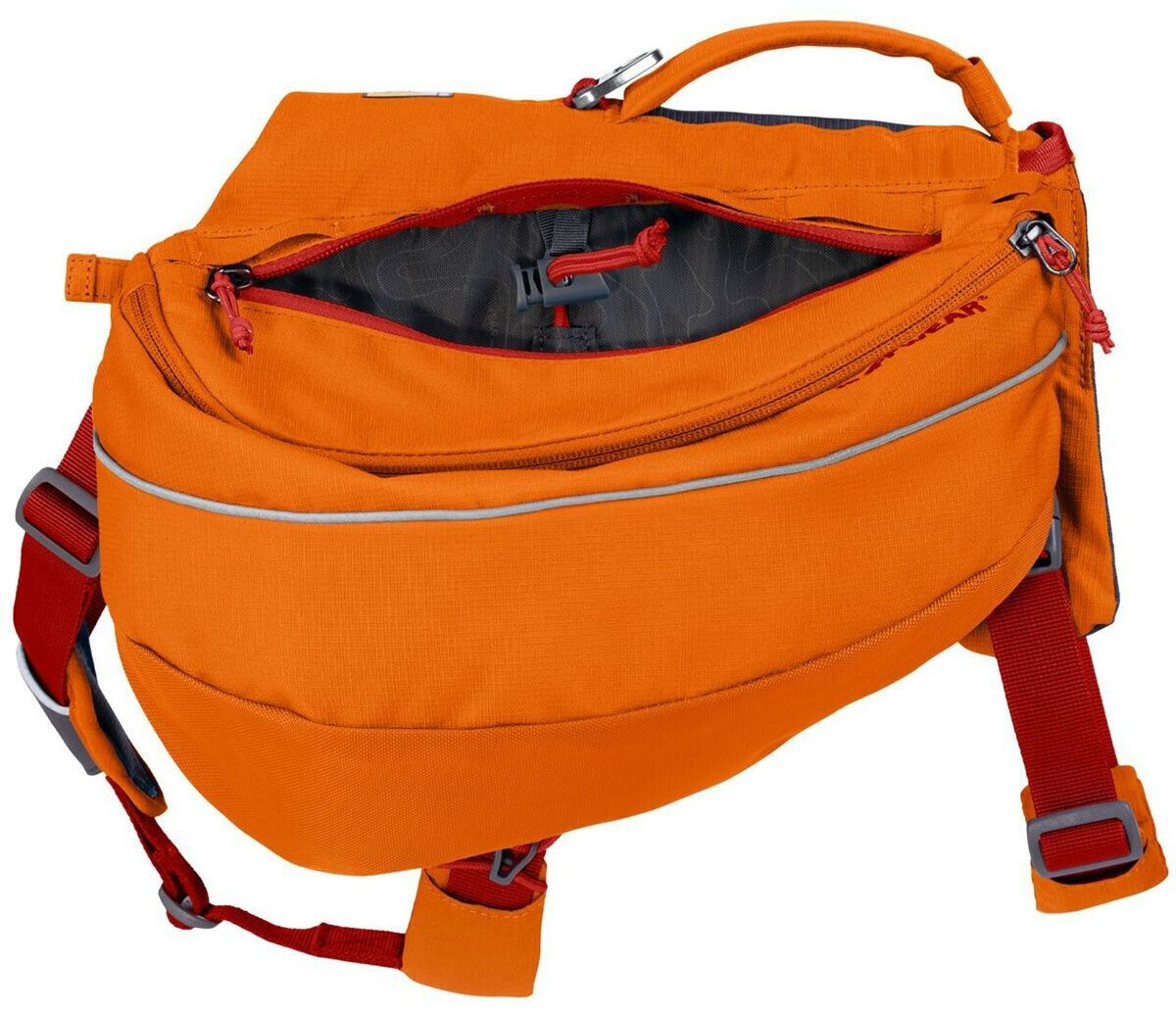 Ruffwear Sacoche pour chien XS Campfire Orange Ruffwear Sacoche pour chien XS Campfire Orange