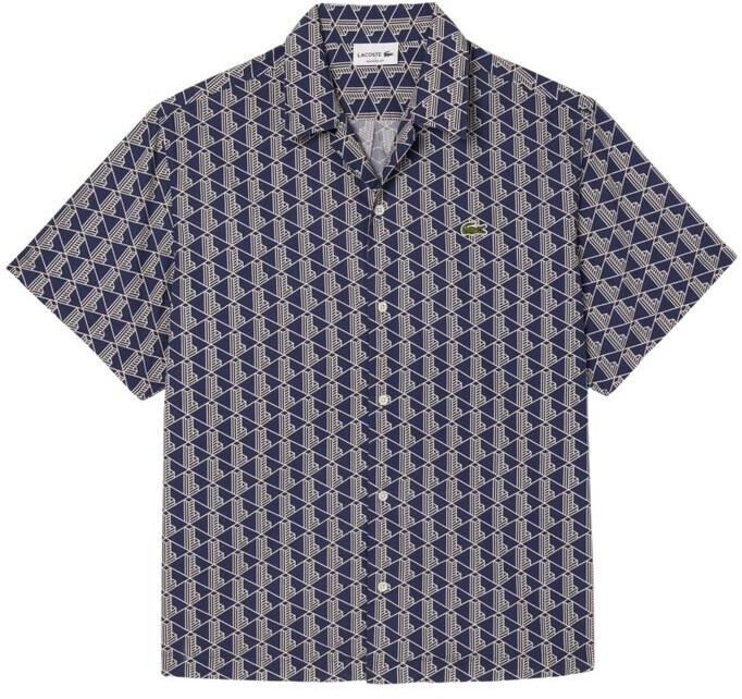 Lacoste Ch8792 Short Sleeve Shirt grey (CH8792-QIE-40)