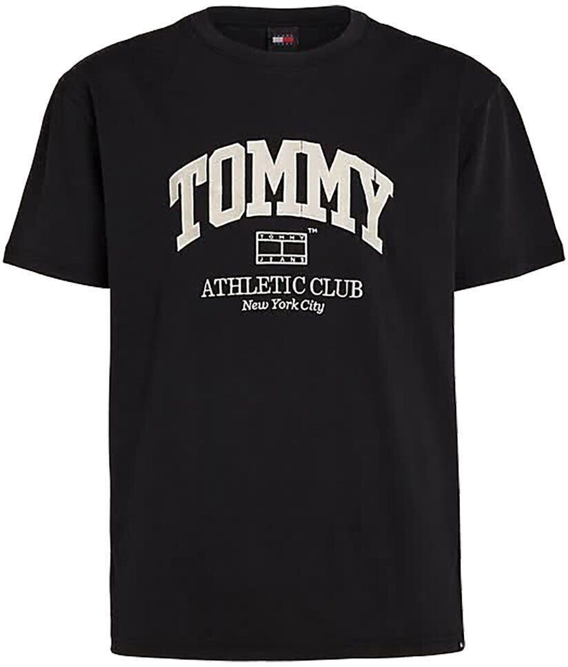 Tommy Hilfiger Reg Athletic Club Short Sleeve T-Shirt black (DM0DM18557)