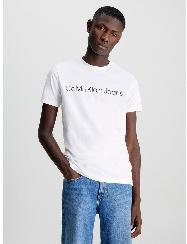 Calvin Klein Core Institutional Logo Slim Short Sleeve T-Shirt white (J30J322552-YAF)