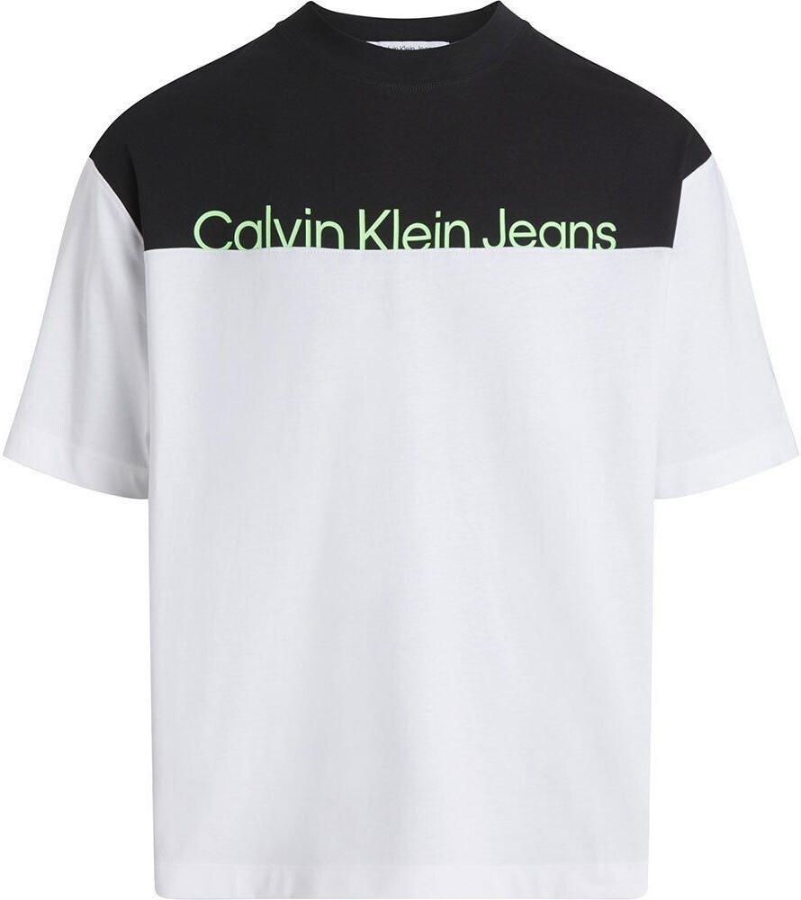 Calvin Klein Institutional Colorblo Short Sleeve T-Shirt white (J30J324010-YAF)