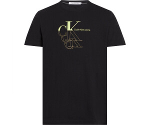 Calvin Klein Monogram Echo Graphic Short Sleeve T-Shirt black 