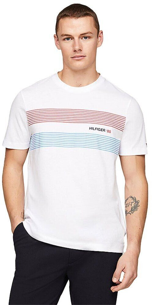 Tommy Hilfiger Chest 85 Short Sleeve T-Shirt white (MW0MW34378-YBR)