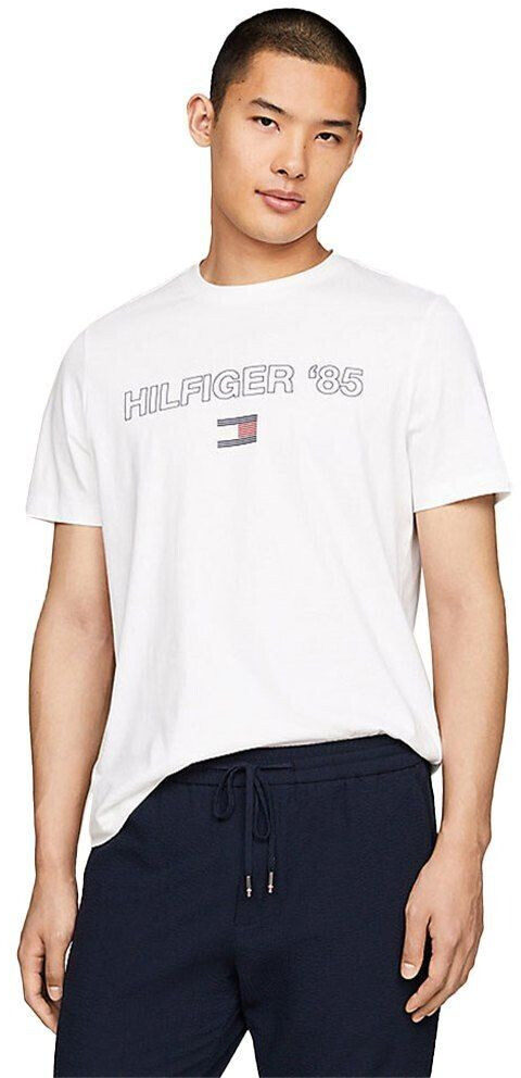 Tommy Hilfiger 85 Short Sleeve T-Shirt white (MW0MW34427-YBR)