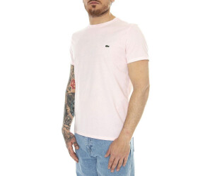 Buy Lacoste Men s Crew Neck Pima Cotton Jersey T shirt TH6709 T03 rose from 28.00 Today Best Deals on idealo