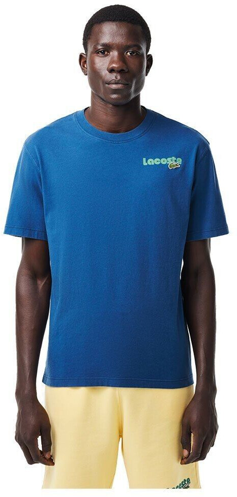 Lacoste Short Sleeve T Shirt blue TH7544 HBM ab 46 99 Preisvergleich bei idealo