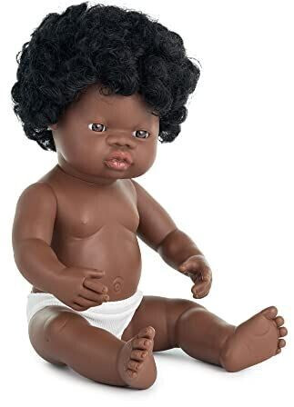 Miniland Poupon fille africaine 38 cm