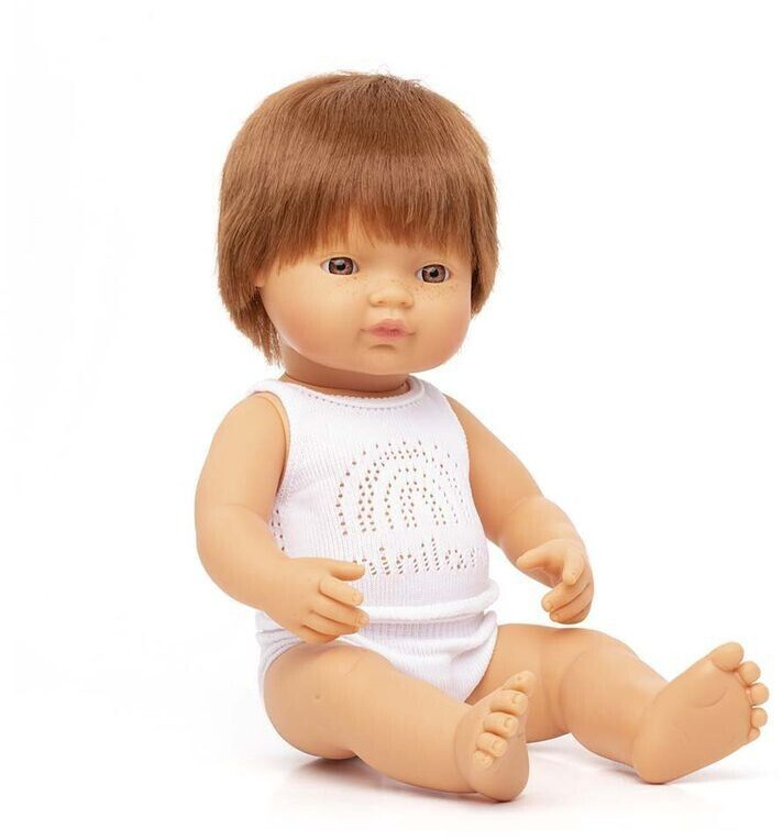 Miniland Baby Doll Redhead Boy 38 cm ab 30 43 Preisvergleich bei idealo
