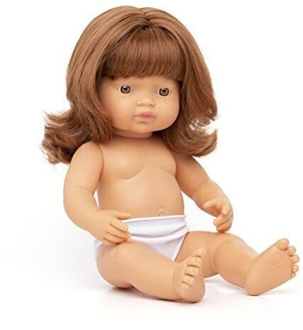 Miniland Poupon fille rousse 38 cm