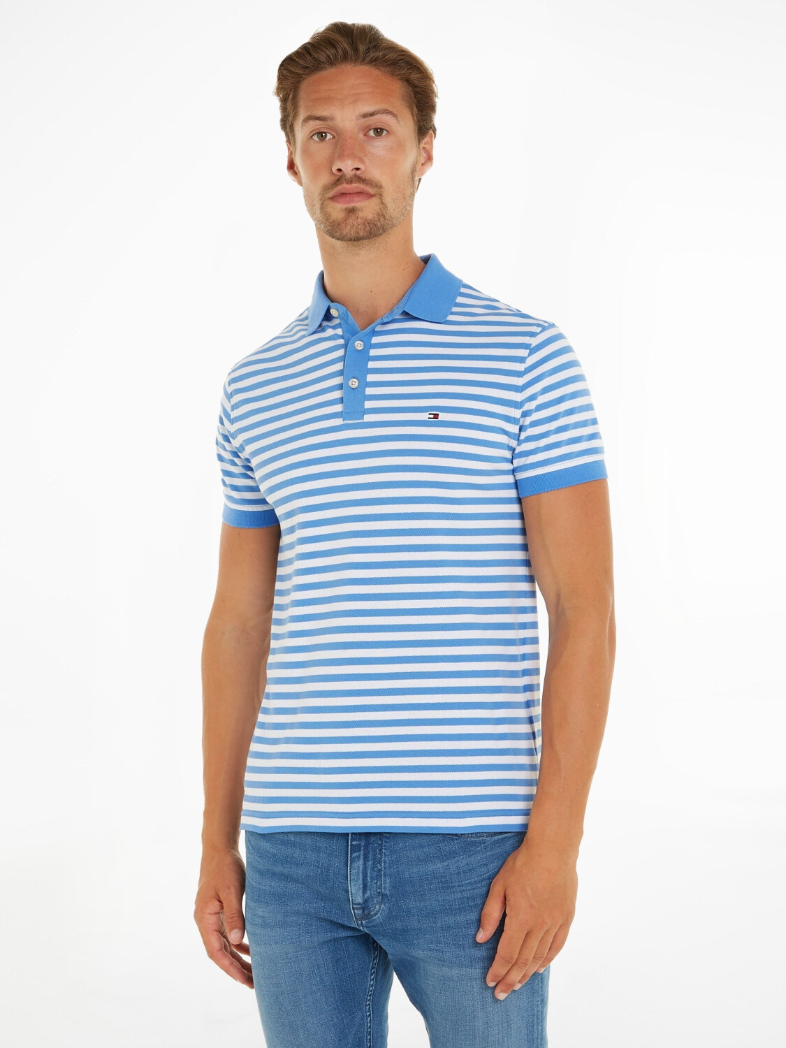 Tommy Hilfiger 1985 Collection Stripe Slim Fit Polo (MW0MW17771  