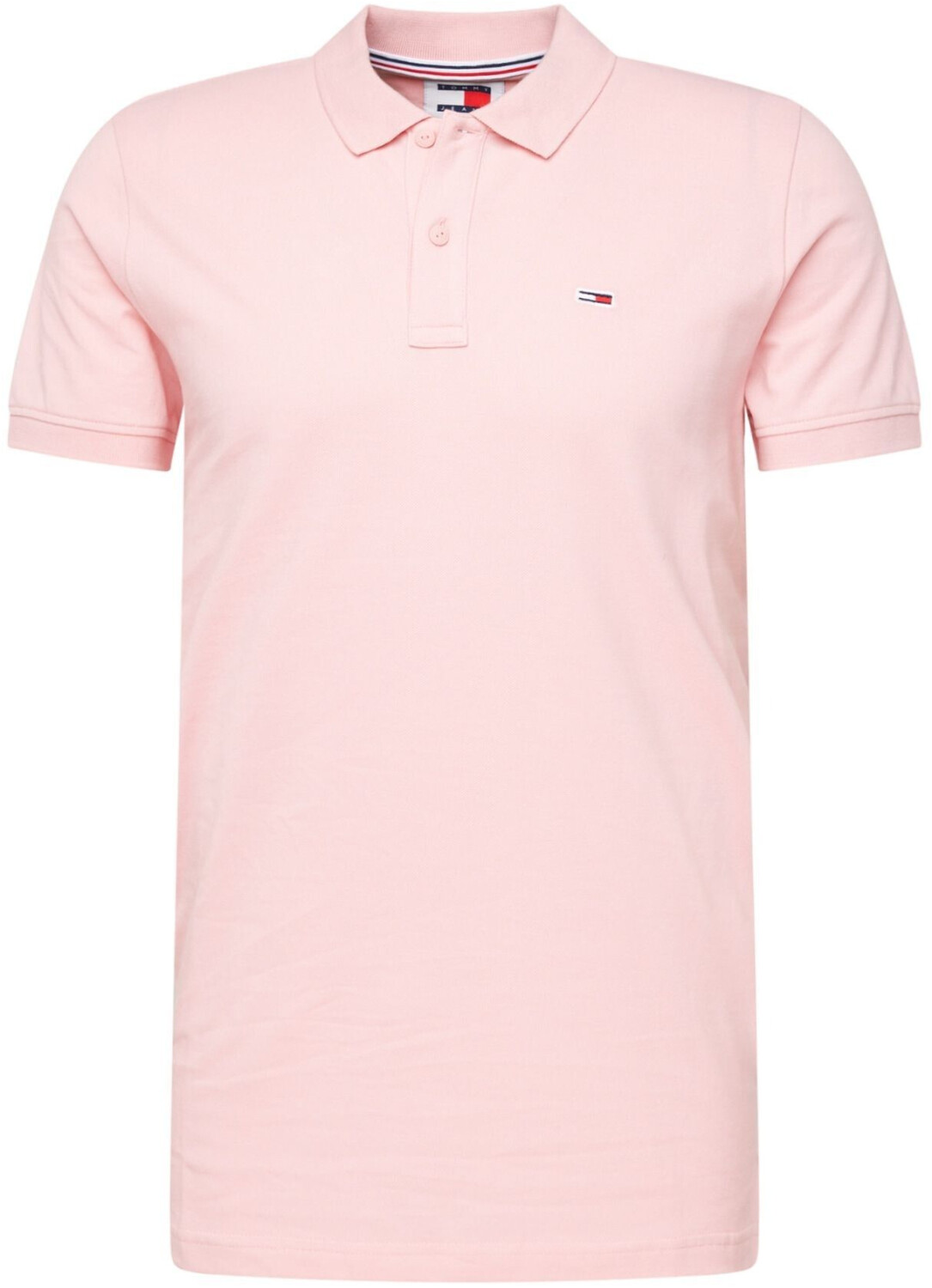 Tommy Hilfiger Slim Placket Ext Short Sleeve Polo (DM0DM18312) pink