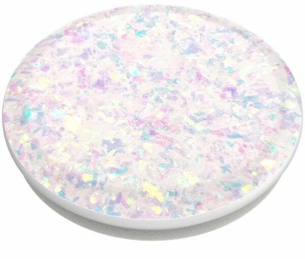 PopSockets Grip & Stand Basic Iridescent Confetti White, Bild 3