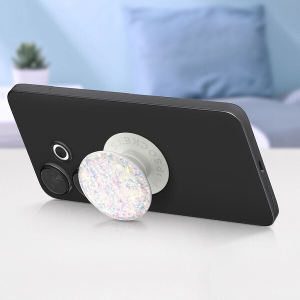 PopSockets Grip & Stand Basic Iridescent Confetti White, Bild 5