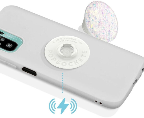 PopSockets Grip & Stand Basic Iridescent Confetti White, Bild 6