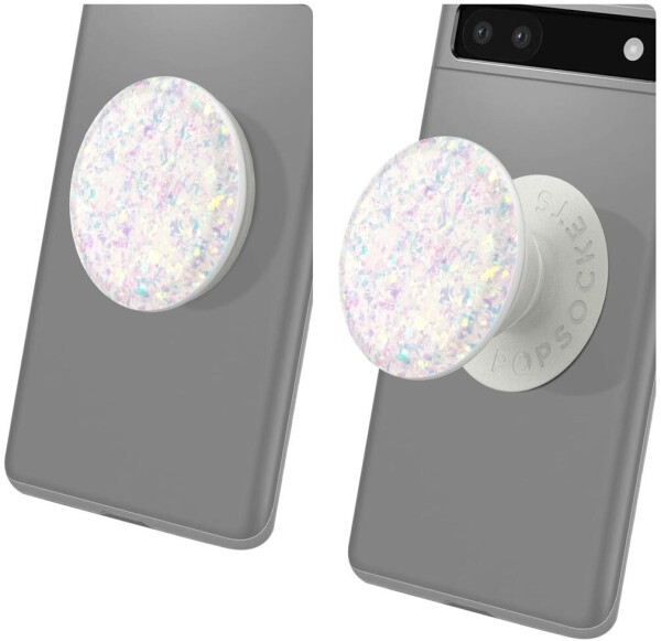 PopSockets Grip & Stand Basic Iridescent Confetti White, Bild 7