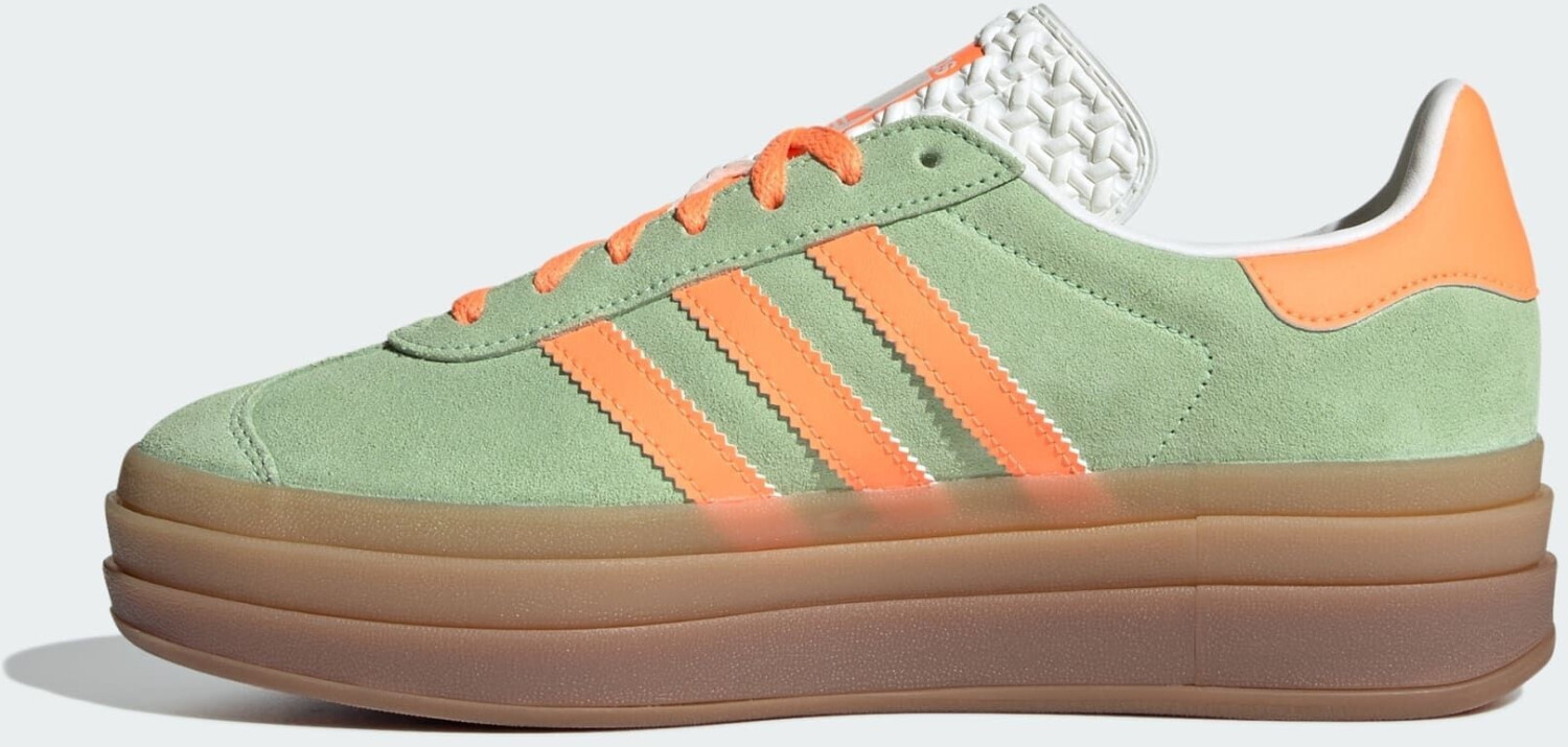 Adidas Gazelle Bold Originals Women semi green spark/screaming orange/core white