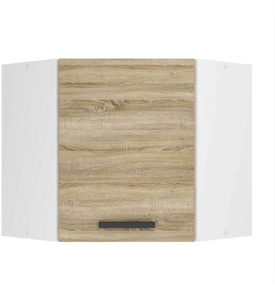 Belini Wall cabinet kitchen SGN. Width 60 cm. Upper cabinet with 1 door in Sonoma oak