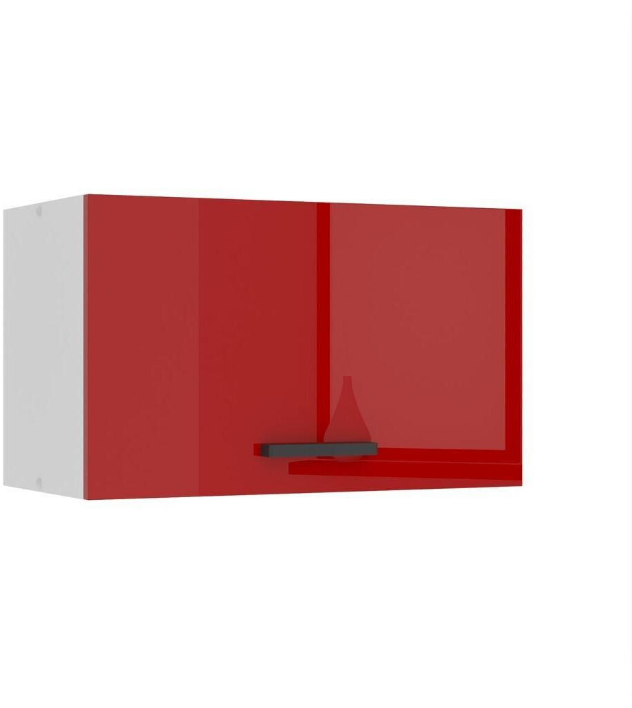 Belini Wall cabinet kitchen SGP. Width 60 cm. Upper cabinet with 1 door red high gloss