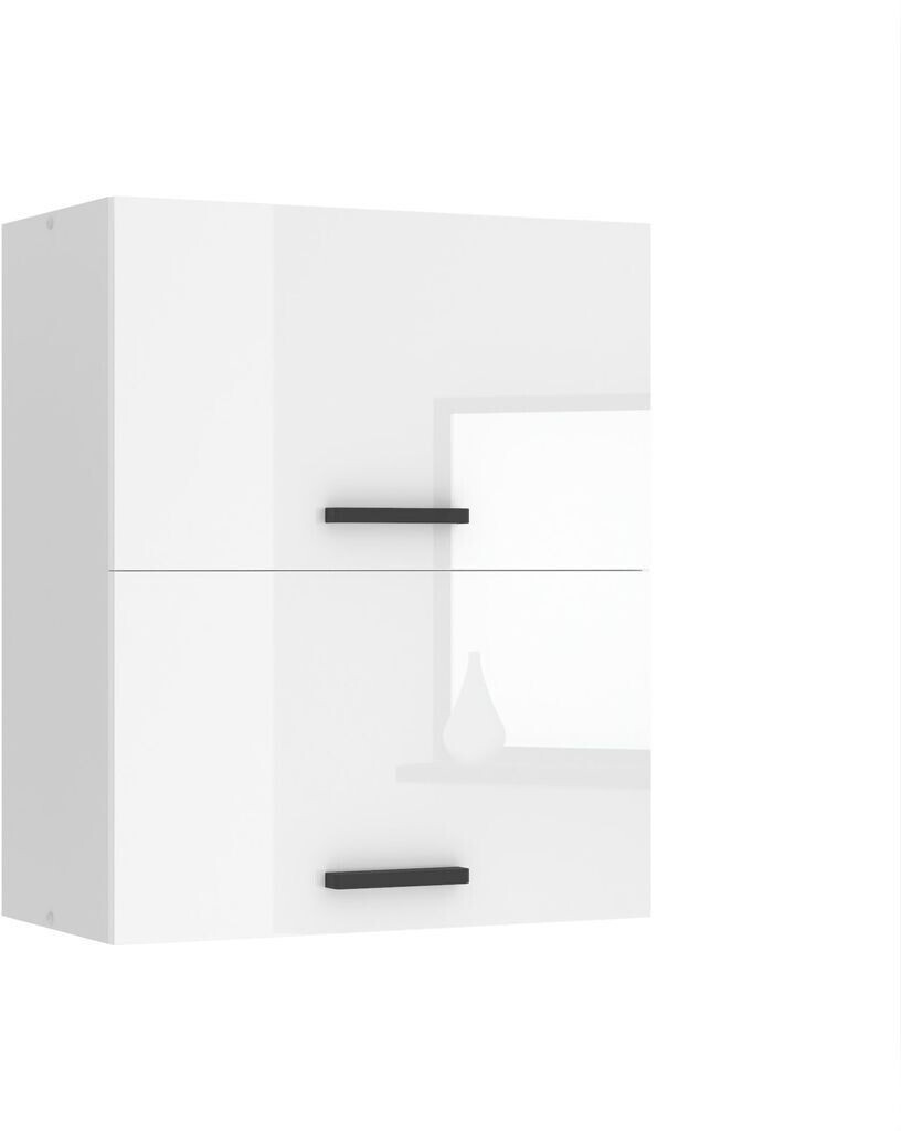 Belini Wall cabinet kitchen SGP2. Width 60 cm. Upper cabinet with 2 doors white high gloss