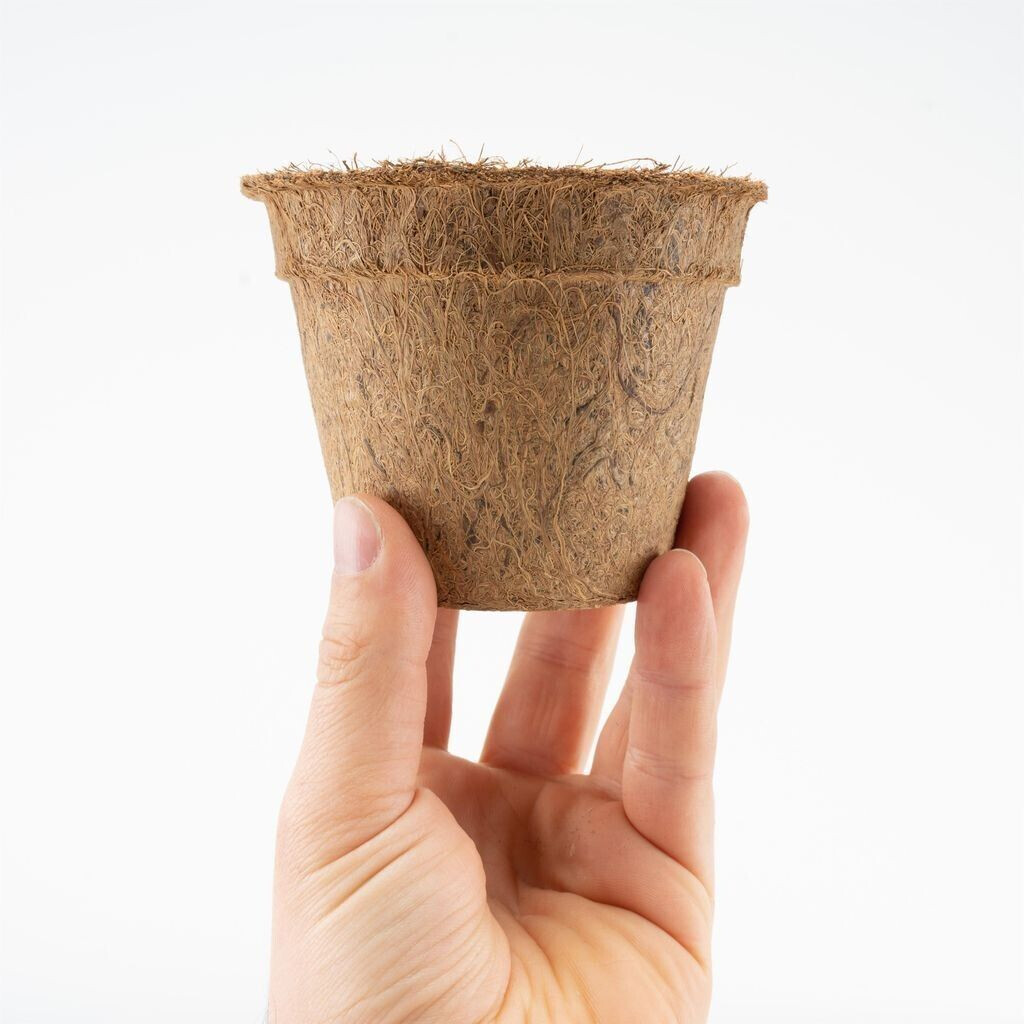 HappySeed HappySeed Kokos Anzuchttöpfe & Quelltabletten torffrei 0,30 L Ø10cm 10 Stk. - Product image 1 of 1