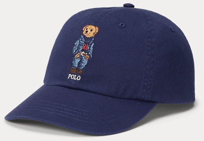 Polo Ralph Lauren Twill-Baseballkappe mit Polo Bear (454560 