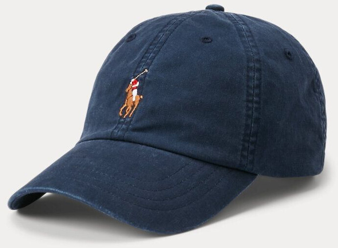 Polo Ralph Lauren Stretch Cotton Twill Baseball Cap (100029448) nautical ink