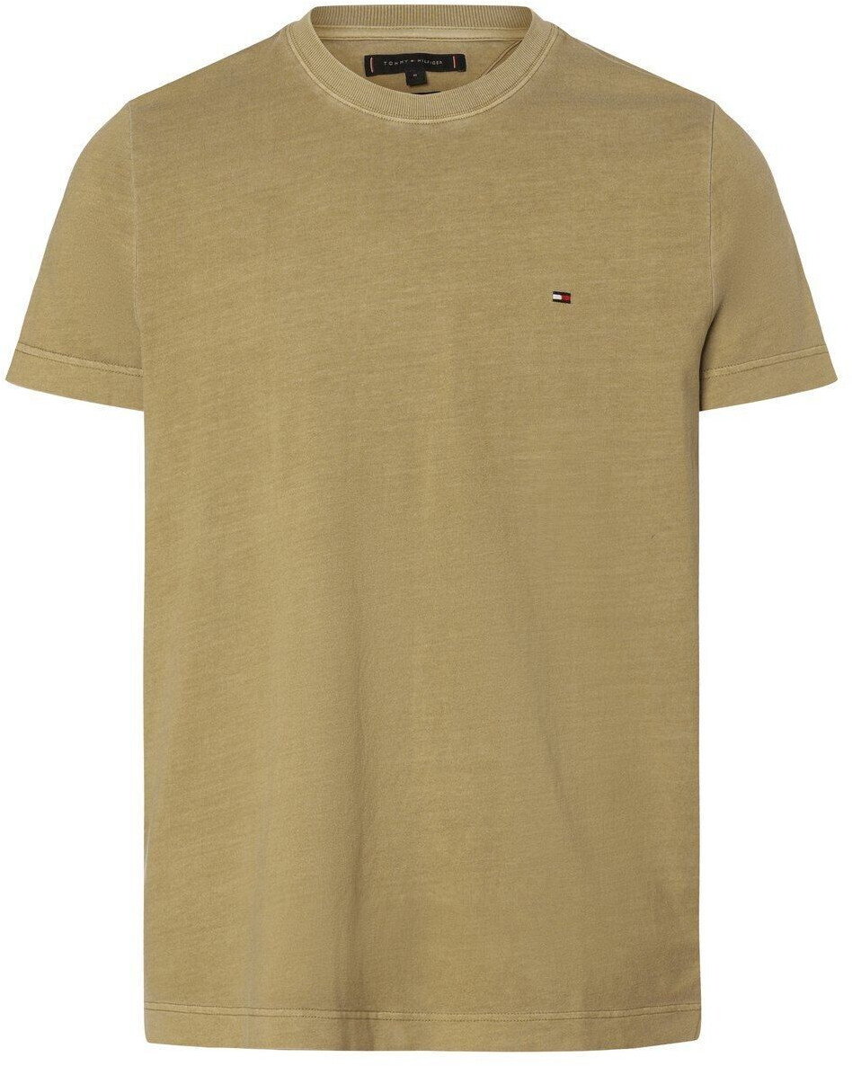 Tommy Hilfiger Garment Dyed Slim Fit T-Shirt (MW0MW36668) faded olive