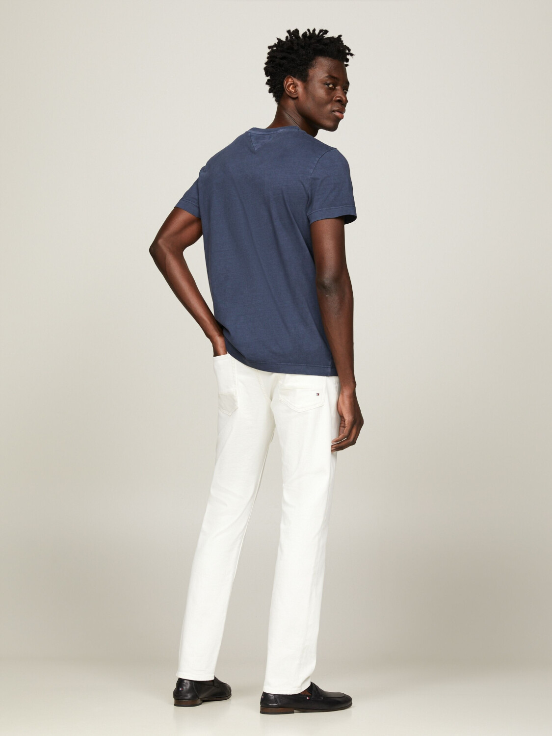 Tommy Hilfiger Garment Dyed Slim Fit T-Shirt (MW0MW36668) desert 