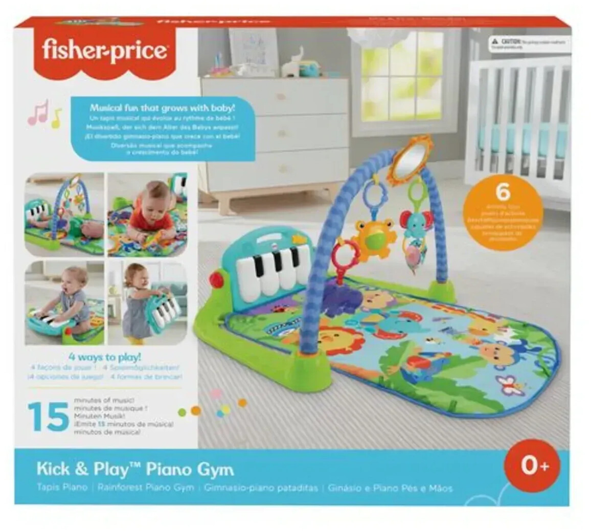 Baby play gym piano online