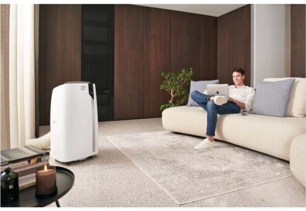 De'Longhi PAC EX93 Whisper Technology Klimageräte mobi 2,5 kW (0151454025), Bild 6