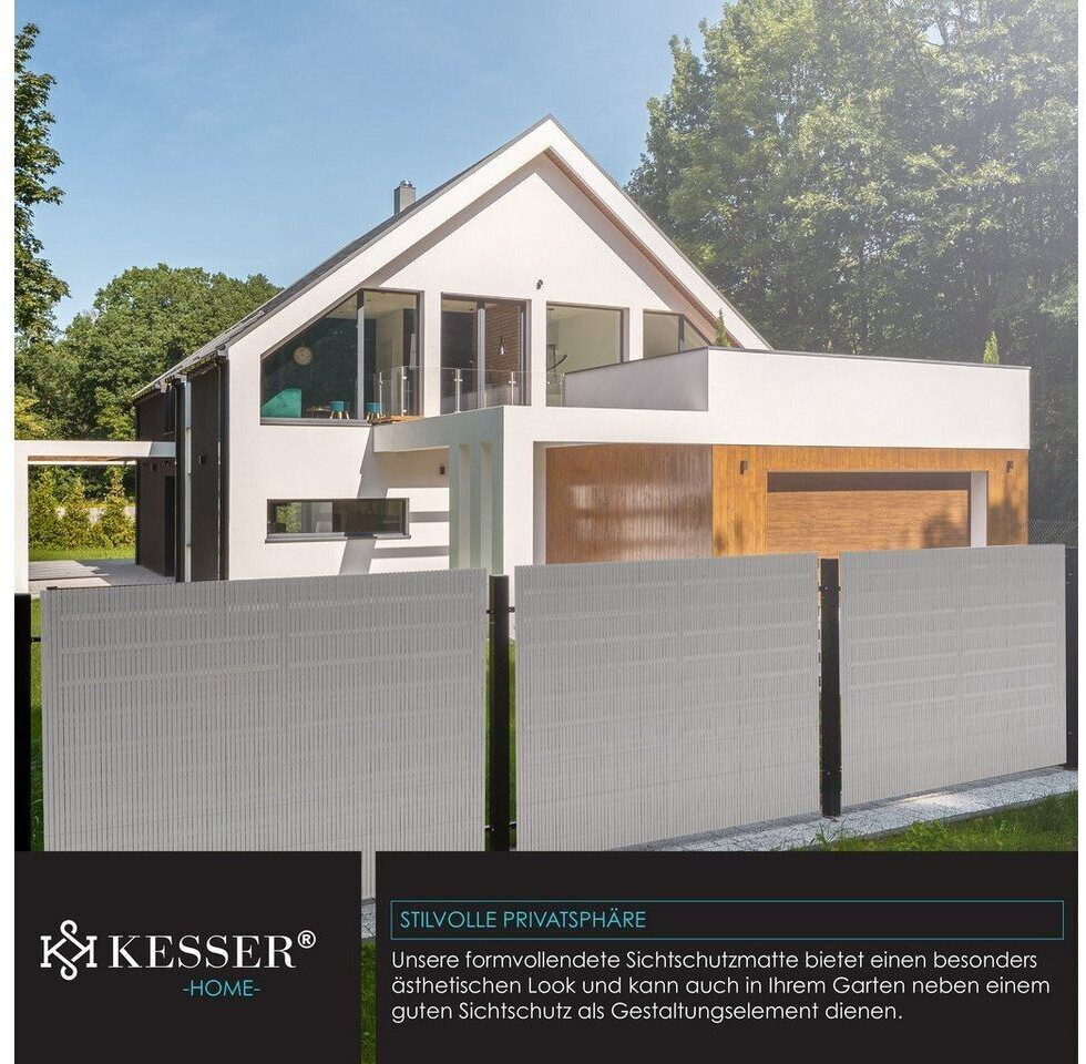 WOLTU PVC Inkijkbeschermingsmat - 160x300 Cm | Privacy Scherm Voor Balkon, Terras Of Tuin | UV- En Weerbestendig