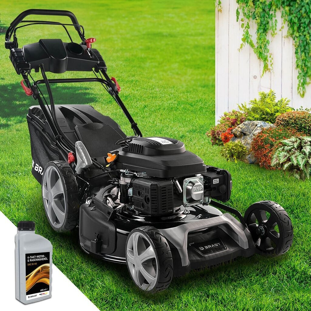 Brast Benzin Rasenmäher mit Antrieb 5,2kW (7PS) ESTART ab 409,99