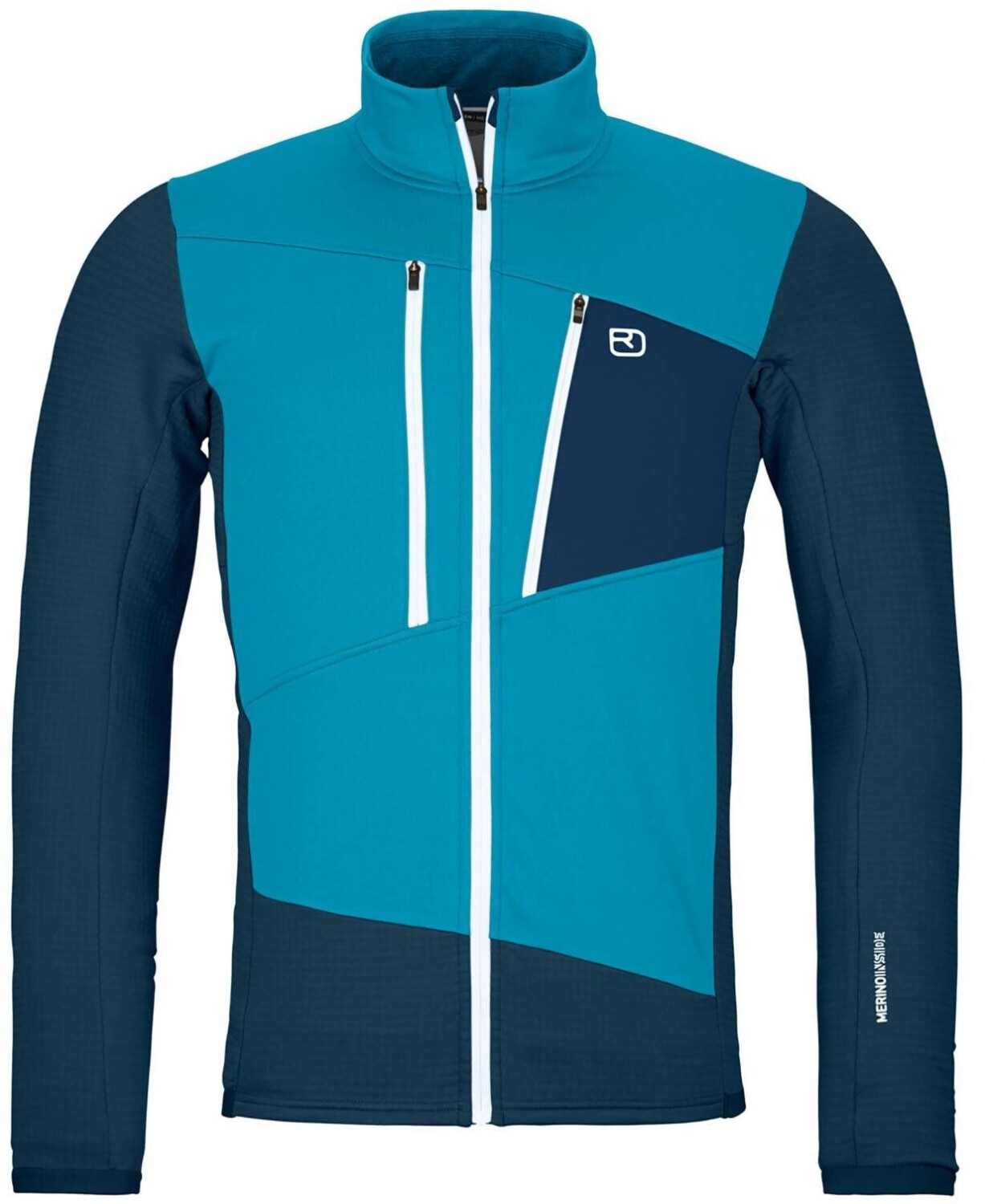 Ortovox Fleece Grid Jacket M (87215) mountain blue