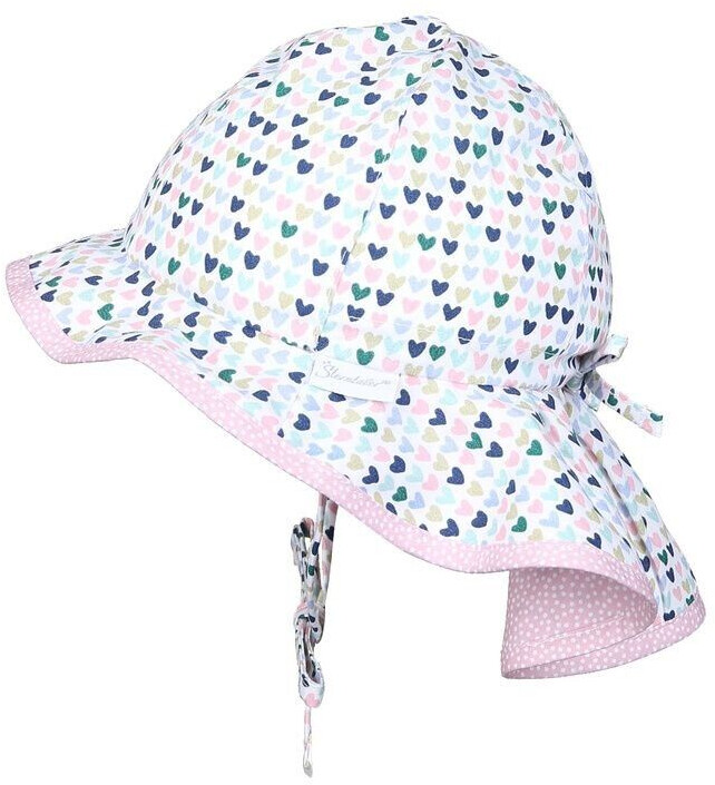 Cappello Da Sole Sterntaler Con Protezione Nuca - Unisex Per Bambini, Cotone 100%