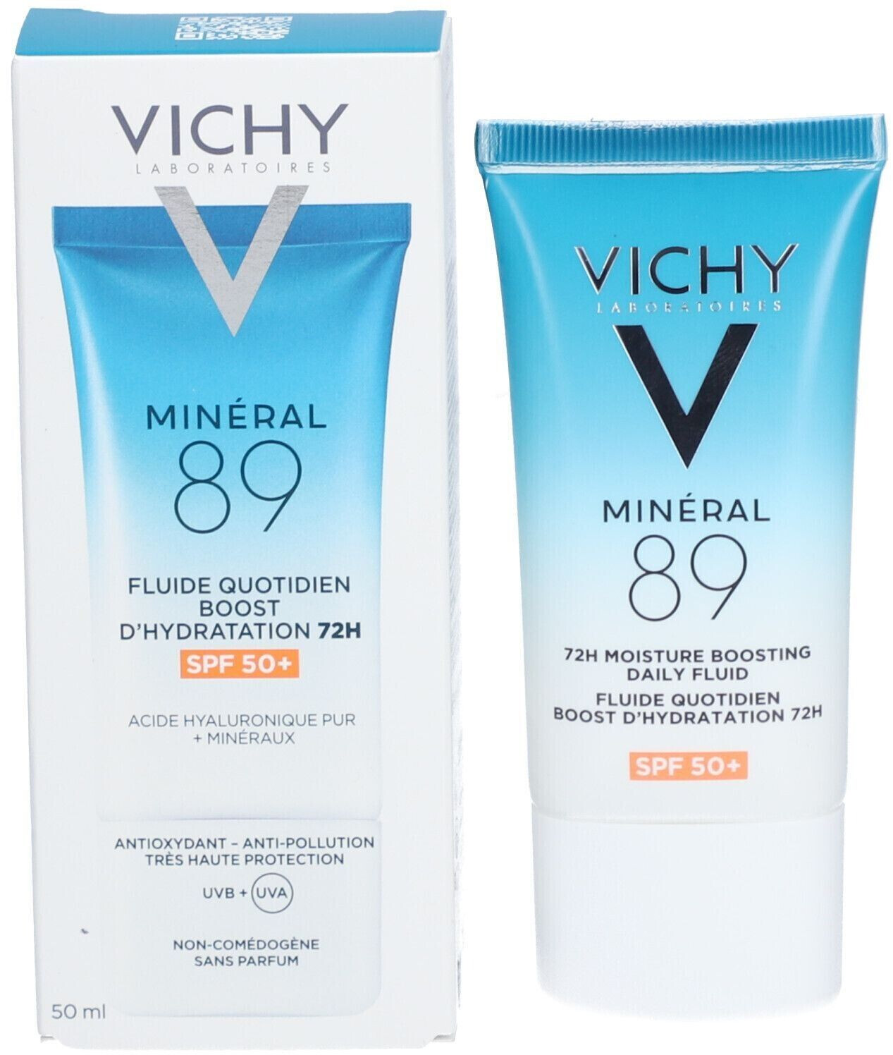 Vichy Mineral 89 72H Hyaluronic Acid Daily Fluid SPF50+ (50ml) ab 