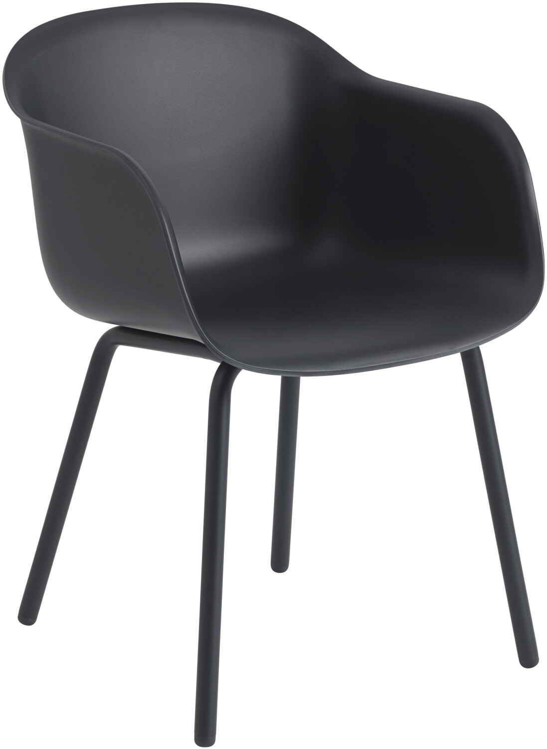 Muuto Fiber garden chair anthracite black (70020)
