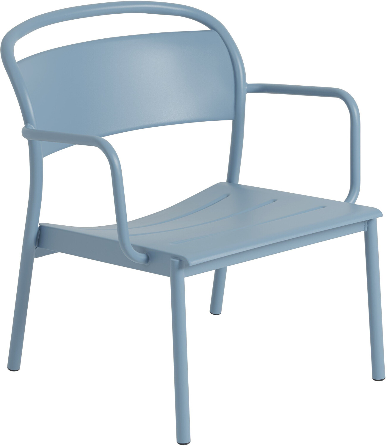 Muuto Linear Steel outdoor chair pale blue (31316)