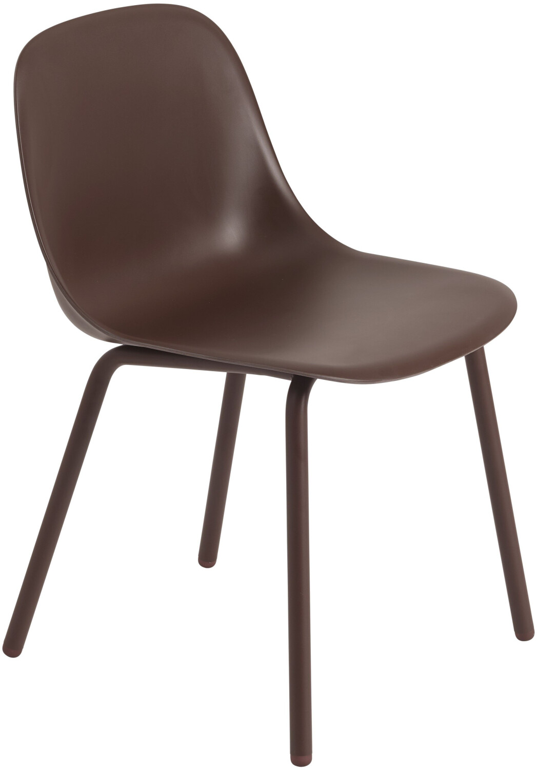 Muuto Fiber garden chair brown red (70031)